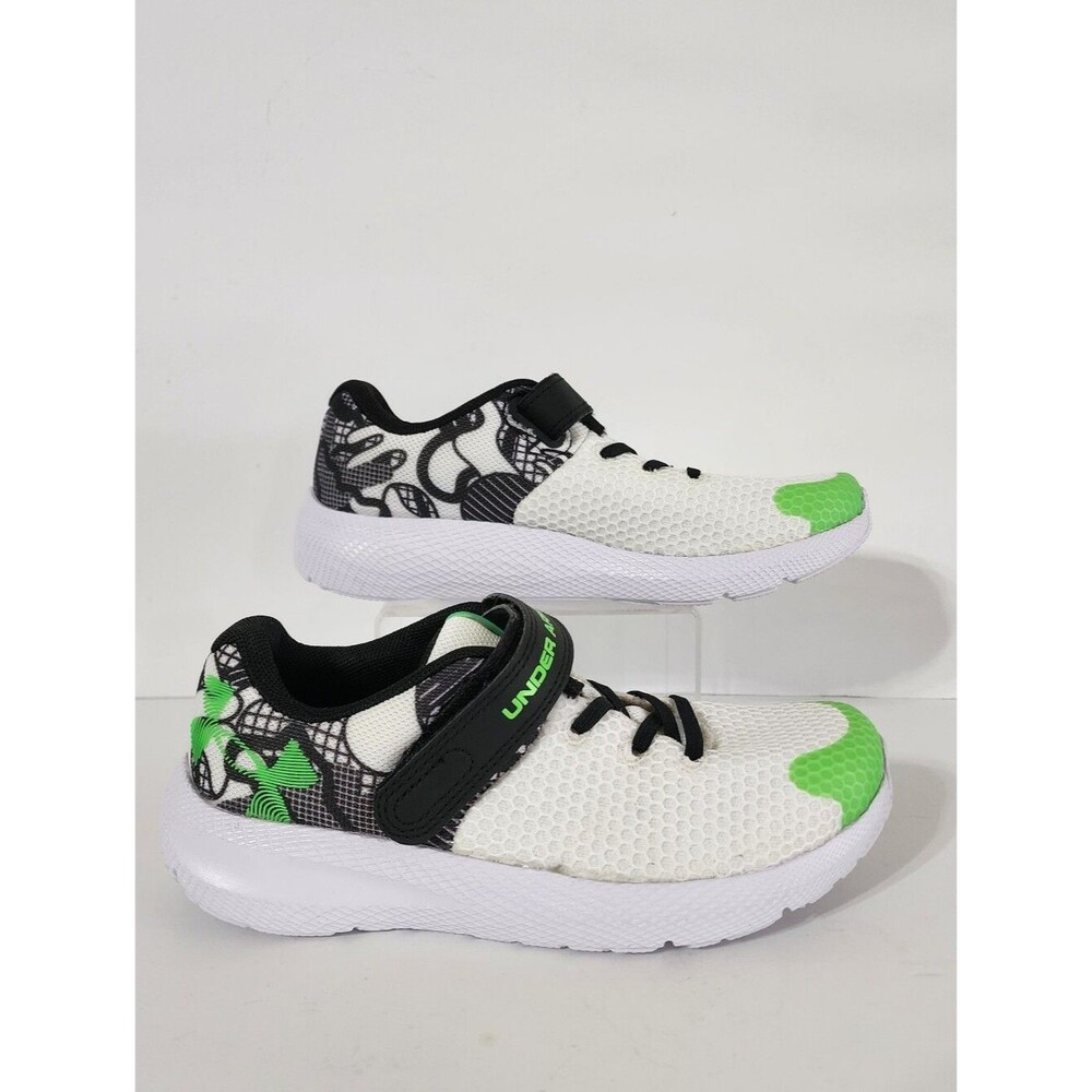 Under Armour Boys 2Y Pre-School UA Pursuit 2 Big Logo AC Colorshift Shoes